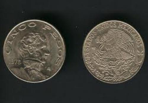 Coins; Mexico - Cinco pesos - 5