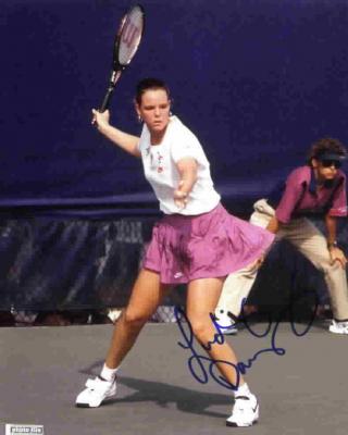 Lindsay Davenport autographed 8x10 tennis photo