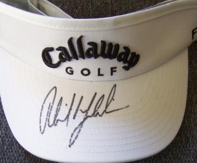Phil Mickelson autographed Callaway Golf visor