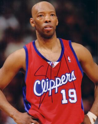Sam Cassell autographed Los Angeles Clippers 8x10 photo