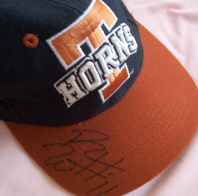 Roy Williams autographed Texas Longhorns cap or hat