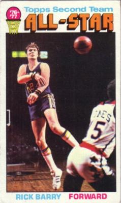 Rick Barry 1976-77 Topps card #132 ExMt