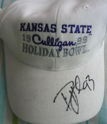 Darren Howard autographed 1999 Kansas State Holiday Bowl cap