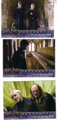 Harry Potter and the Half-Blood Prince promo card set (3)