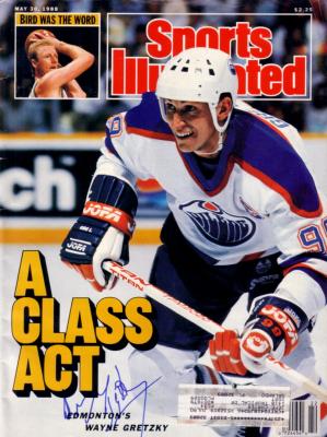 Wayne Gretzky autographed Edmonton Oilers 1988 Sports Illustrated