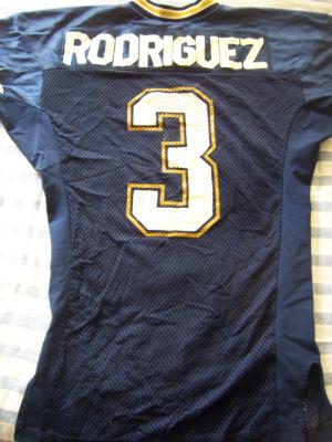 1990 Georgia Tech National Champions Bobby Rodriguez game used worn jersey