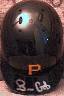 Brian Giles autographed Pittsburgh Pirates mini helmet