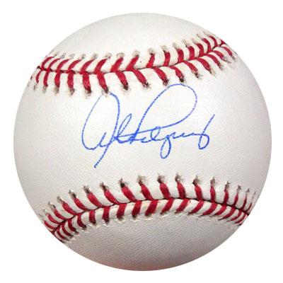Alex Rodriguez autographed MLB baseball