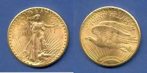Coins; USA Double Eagle (St. Gaudens Type), Gold 20 Dollars 1927 Stempelglanz