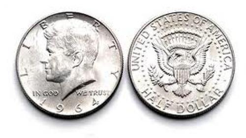 Coins; Half Dollar Coin; USA