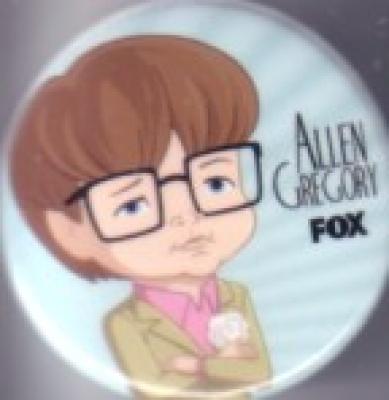 Allen Gregory 2011 Comic-Con promo button or pin
