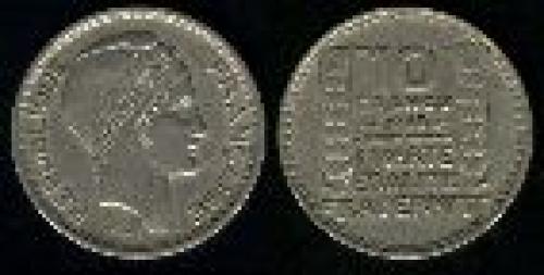 10 francs; Year: 1945-1949; (km 909.1)