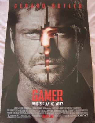 Gamer 13x20 mini movie poster (Gerard Butler)