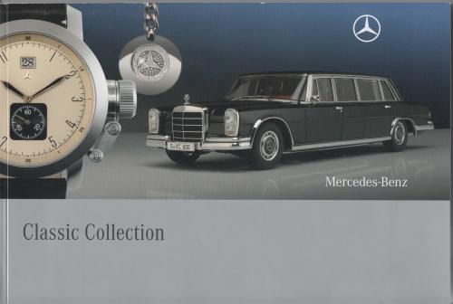 brochure MERCEDES BENZ Classic Collection 2003