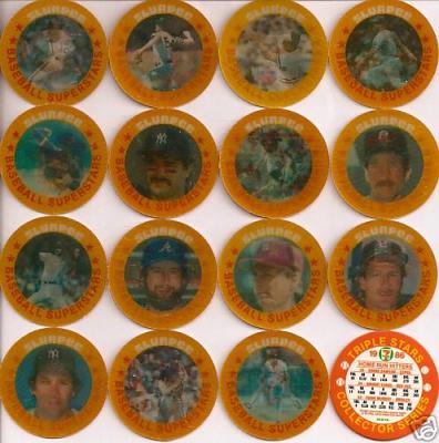 1986 Slurpee 7-11 East 16 baseball coin set MINT (Cal Ripken Nolan Ryan Mike Schmidt)