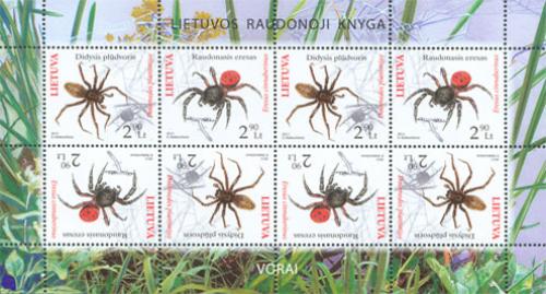 The Red Book of Lithuania - Spiders.