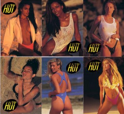 1993 Portfolio Endless Summer HOT swimsuit insert card set (6)