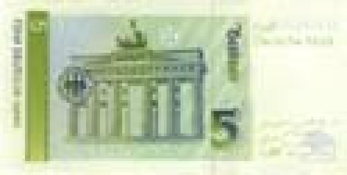 Germany,  Federal   Republic; 5 Deutsche Mark; Issue of 1991