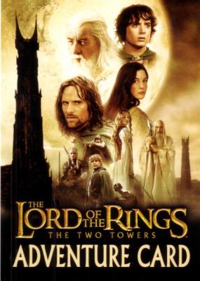 Lord of the Rings The Two Towers movie 2003 Adventure Card promo postcard