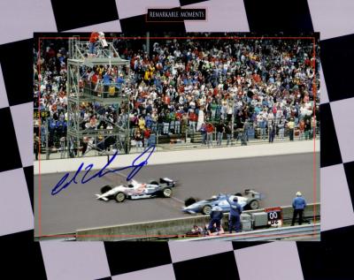 Al Unser Jr. autographed 1992 Indy 500 8x10 photo