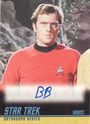 Bob Bralver Star Trek certified autograph card