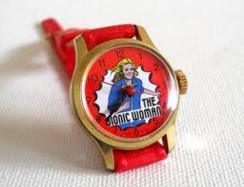 Watches; Vintage 1970s Bionic Woman Wrist Watch from elasvintageliving
