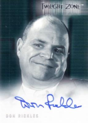 Don Rickles certified autograph Twilight Zone card