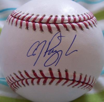 A.J. Pierzynski autographed MLB baseball