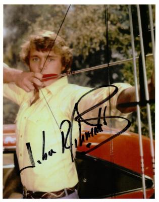 John Schneider autographed Dukes of Hazzard 8x10 photo