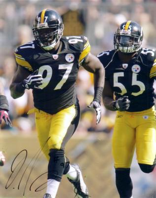 Jason Worilds autographed Pittsburgh Steelers 8x10 photo