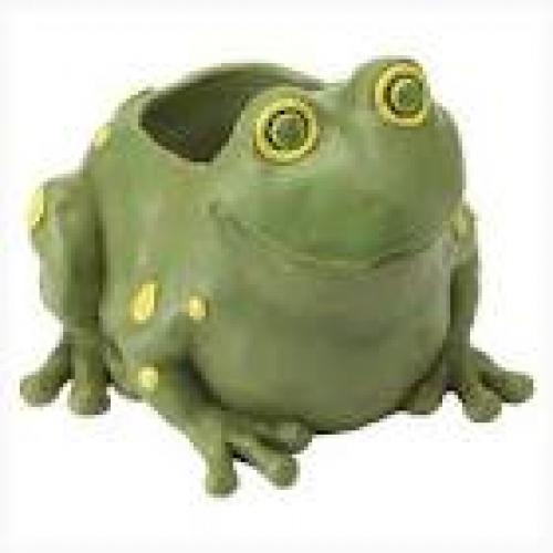 Decorative; Frog Pot; Garden Decor