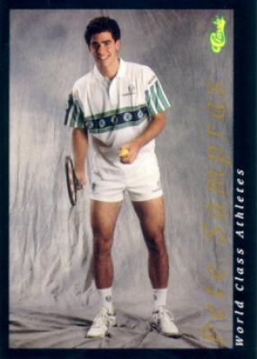 Pete Sampras 1992 Classic World Class Athletes PROMO card (RARE)