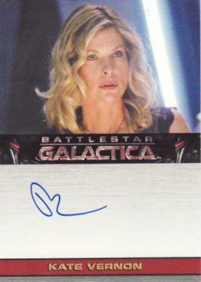 Kate Vernon Battlestar Galactica certified autograph card