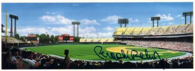 Brooks Robinson autographed Baltimore Orioles Memorial Stadium artwork card