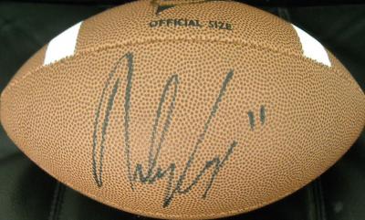Riley Cooper (Florida) autographed Wilson NCAA football