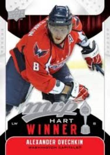 2009-10 Upper Deck MVP Hockey Card; Alexander   Ovechkin