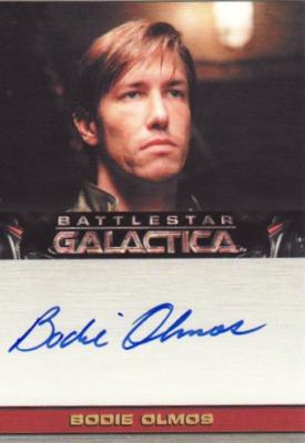 Bodie Olmos Battlestar Galactica certified autograph card