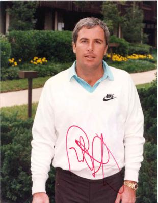 Curtis Strange autographed 8x10 golf photo