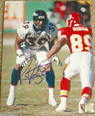 Ray Crockett autographed 11x14 Denver Broncos photo