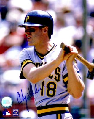 Andy Van Slyke autographed Pittsburgh Pirates 8x10 photo