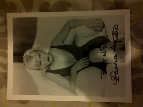 Patricia Arquette autographed photo