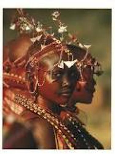 Maasai African Girl Postcard. In celebration of their impending graduation