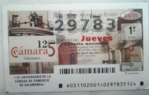 Spanish lottery number