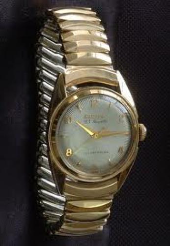 Watches; Bulova 23 jewels self-winding 1950 vintage