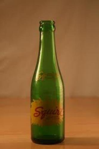 Bottles and Can; Antique Squirt Bottle