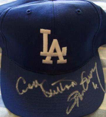 Steve Garvey & Don Sutton autographed Los Angeles Dodgers cap