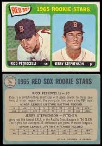 Baseball Card; The 1965 OPC Baseball Cards