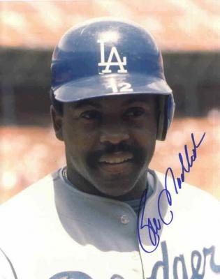 Bill Madlock autographed 8x10 Los Angeles Dodgers photo
