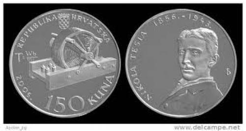 Coins;  CROATIA: 150 Kuna 2006 PROOF SILVER COIN 
