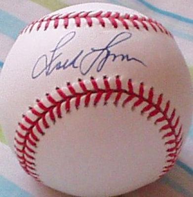 Fred Lynn autographed AL baseball